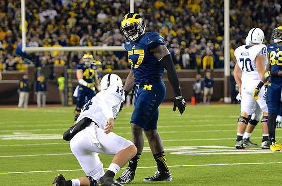 Frank Clark (57), Jake Ryan (47), and Taco Charlton (33)