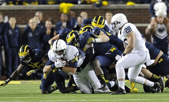 Jourdan Lewis (26) and Jake Ryan (47)