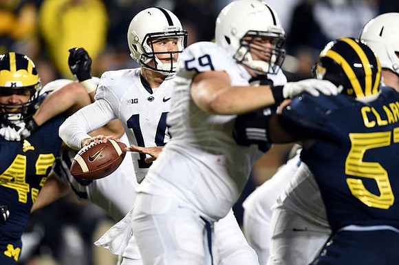 Chris Wormley (43) and Frank Clark (57)