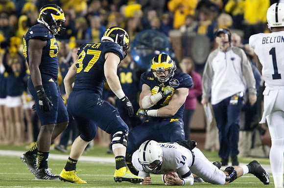 Brennen Beyer (97), Frank Clark (57), and Jake Ryan (47)