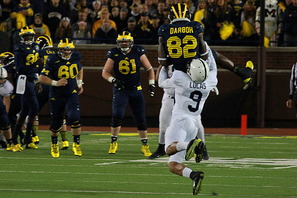 Devin Gardner (98), Jack Miller (60), Graham Glasgow (61), and Amara Darboh (82)