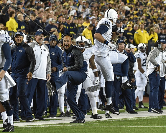 Penn State Head Coach James Franklin