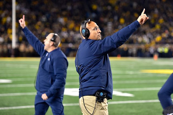 Penn State Head Coach James Franklin