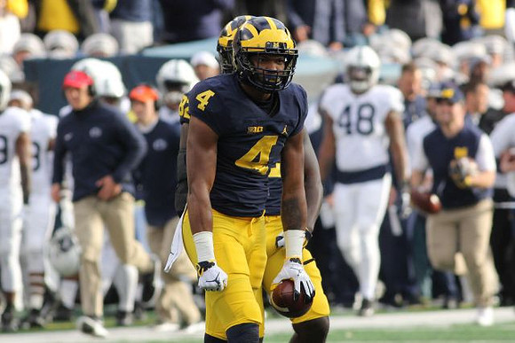 Nick Eubanks (82) and Nico Collins (4)