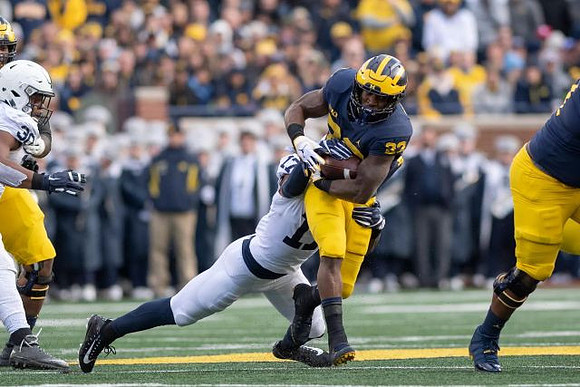 Karan Higdon (22)