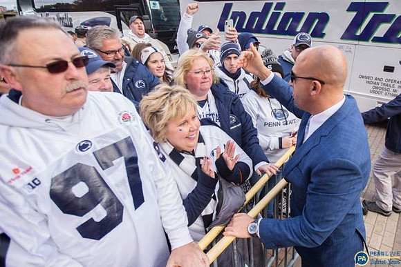 Penn State Head Coach James Franklin