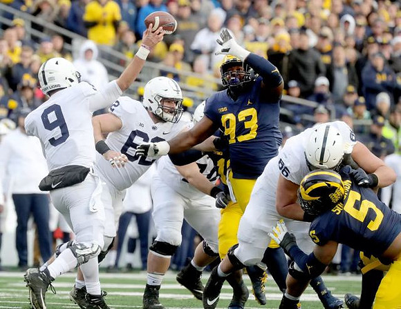 Lawrence Marshall (93) and Aubrey Solomon (5)