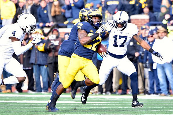 Karan Higdon (22)