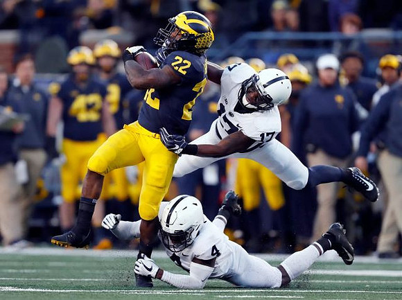 Karan Higdon (22)