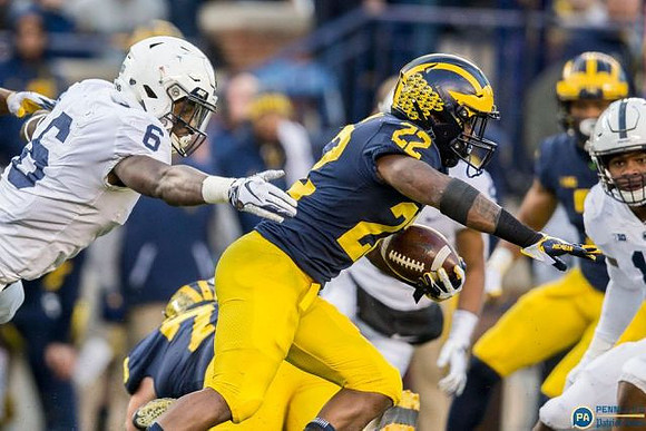 Karan Higdon (22)