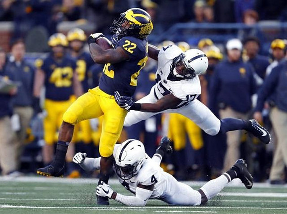 Karan Higdon (22)
