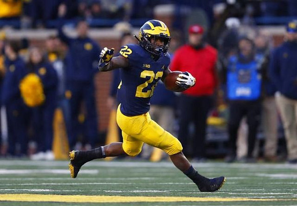 Karan Higdon (22)