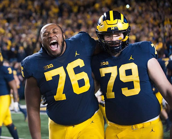 Juwann Bushell-Beatty (76) and Greg Robinson (79)