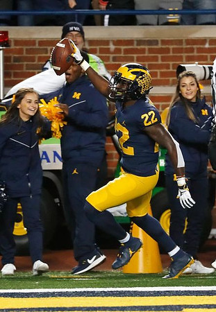 Karan Higdon (22)