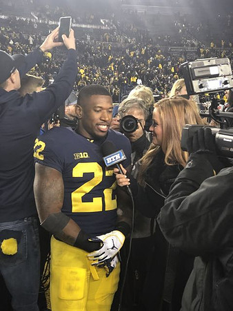 Karan Higdon (22)