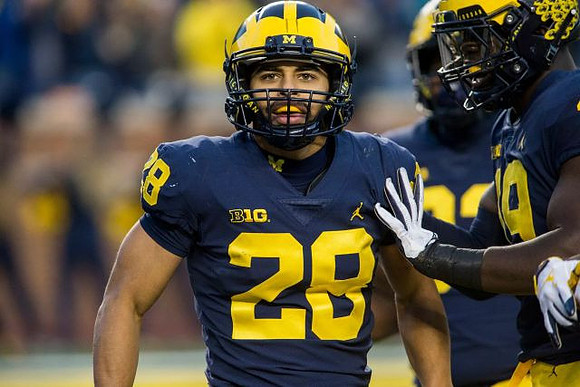 Brandon Watson (28) and Kwity Paye (19)