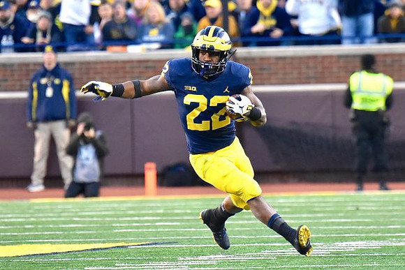 Karan Higdon (22)