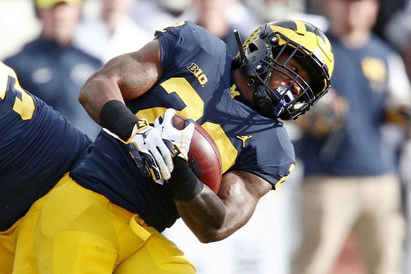 Karan Higdon (22)