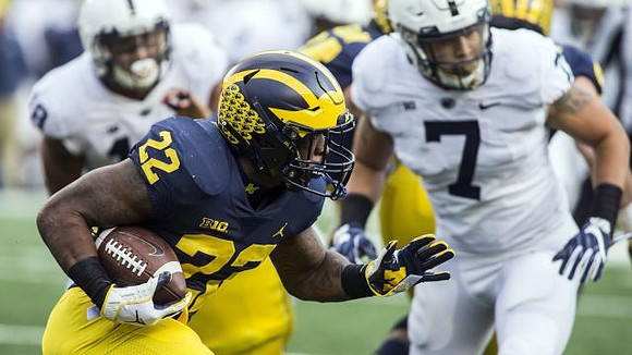Karan Higdon (22)