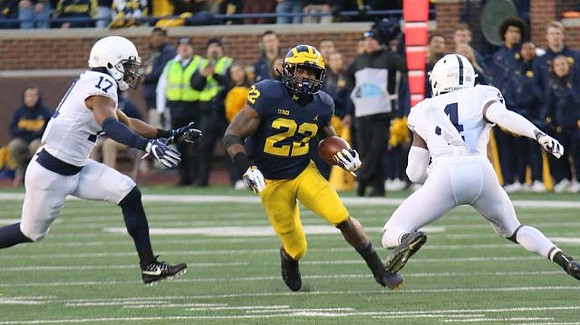 Karan Higdon (22)