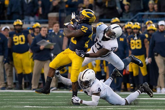 Karan Higdon (22)