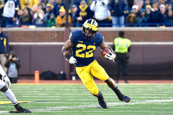 Karan Higdon (22)