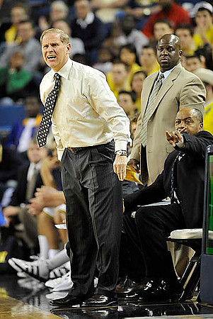 John Beilein, Jerry Dunn, and Mike Jackson