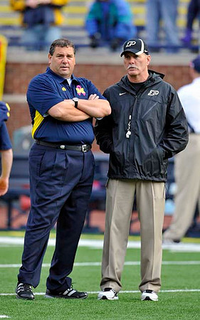 Brady Hoke and Danny Hope