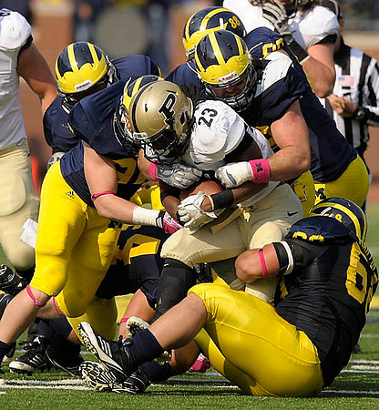 Will Heininger (39), Desmond Morgan (44), Ryan Van Bergen (53), Craig Roh (88), and Mike Martin (68)
