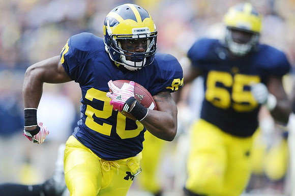 Michael Shaw (20) and Patrick Omameh (65)
