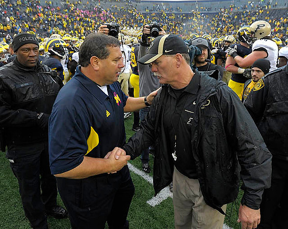 Brady Hoke and Danny Hope