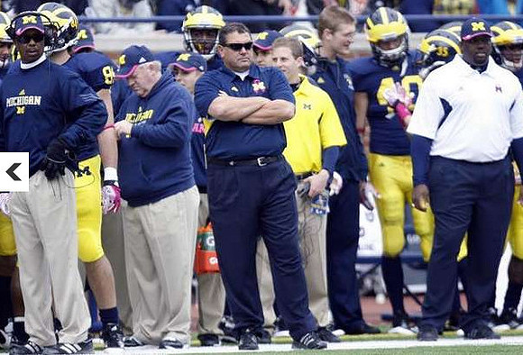 Fred Jackson and Brady Hoke