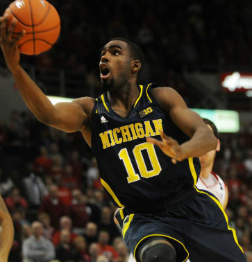 Trey Burke (3) and Mitch McGary (4)