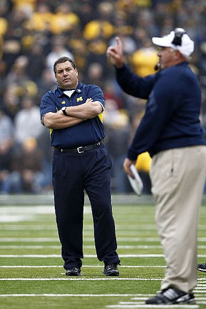 Brady Hoke and Greg Mattison