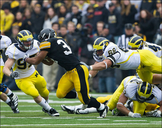 Brennen Beyer (97), Mike Martin (68), Ryan Van Bergen (53), and Desmond Morgan (44)