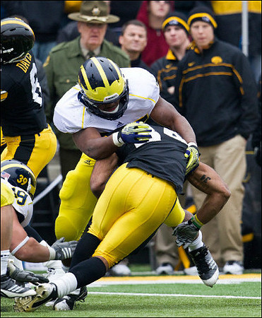 Will Heininger (39) and Kenny Demens (25)