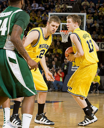 Zack Gibson (32) and Matt Vogrich (13)