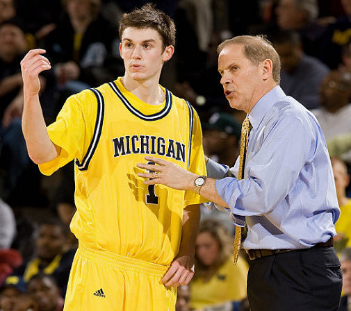 Stu Douglass (1) and John Beilein