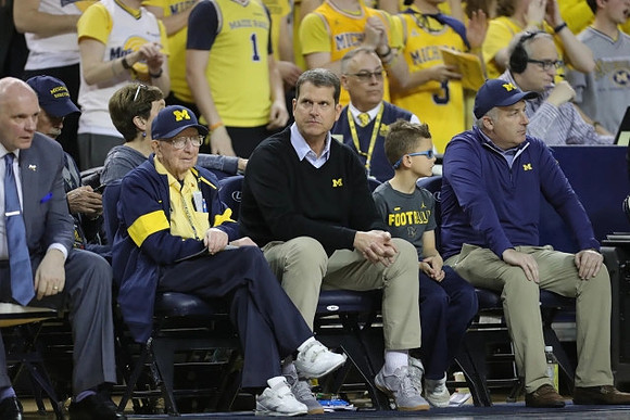 Phil Martelli and Jim Harbaugh