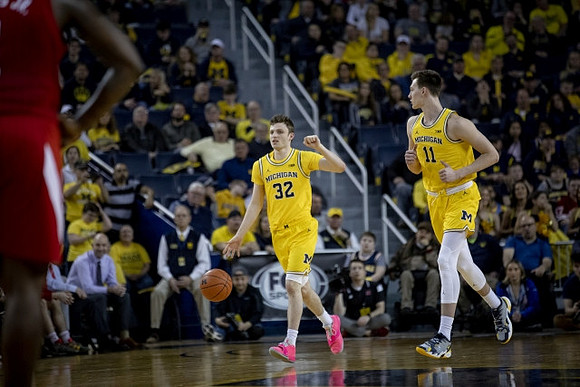 Luke Wilson (32) and Colin Castleton (11)
