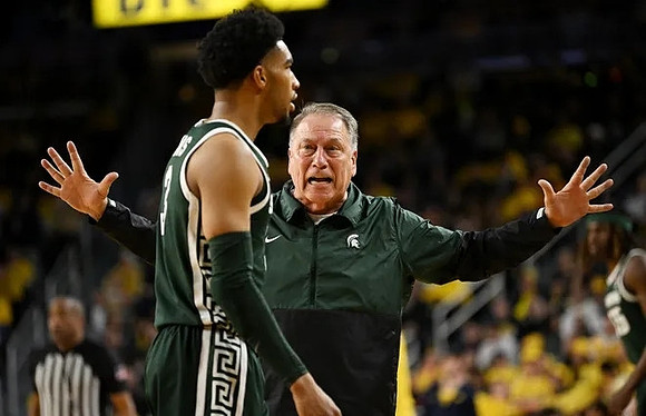 Michigan State Head Coach Tom Izzo