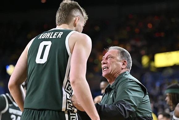 Michigan State Head Coach Tom Izzo