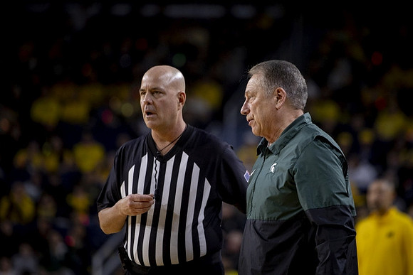 Michigan State Head Coach Tom Izzo