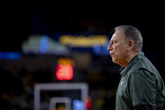 Michigan State Head Coach Tom Izzo