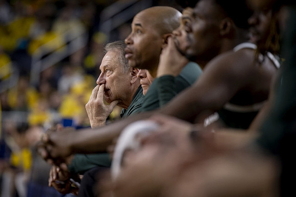 Michigan State Head Coach Tom Izzo