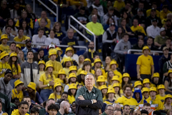 Michigan State Head Coach Tom Izzo