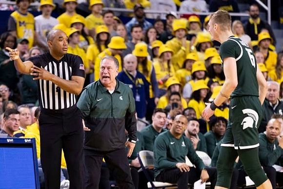 Michigan State Head Coach Tom Izzo