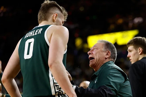 Michigan State Head Coach Tom Izzo
