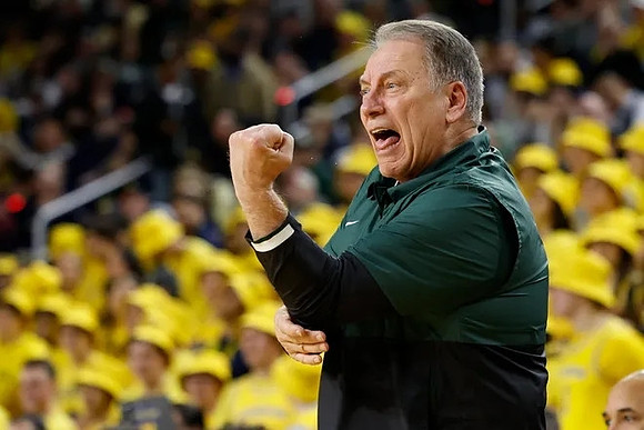 Michigan State Head Coach Tom Izzo