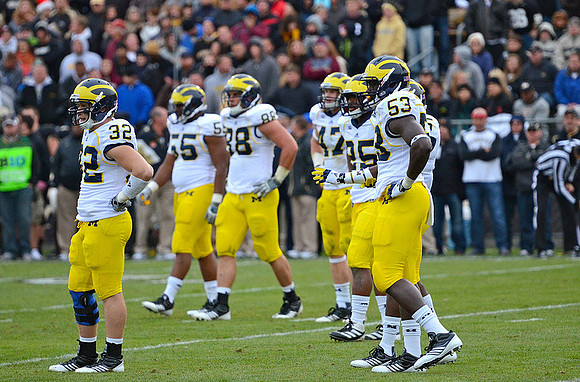 Jordan Kovacs (32), Jibreel Black (55), Craig Roh (88), Jake Ryan (47), Kenny Demens (25), Courtney Avery (5), and Mario Ojemudia (53)